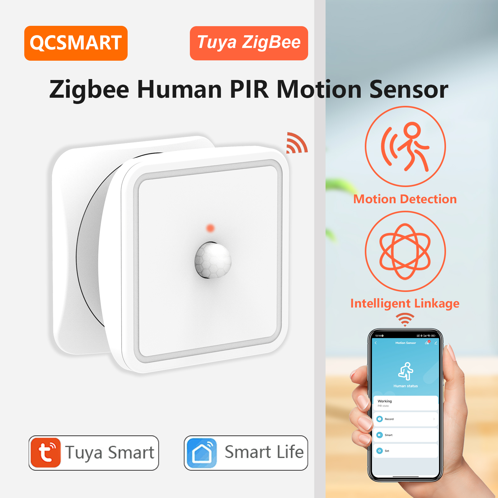 Home Security Tools - Tuya ZigBee Human Motion Sensors PIR
