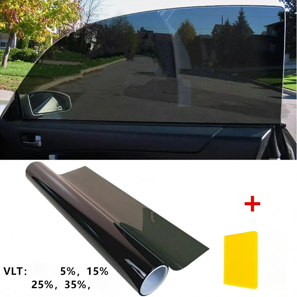 Home Security For Windows - Window Tint Film, UV Heat Reflective,