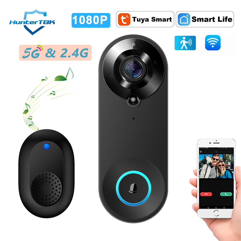Home Security News - 5G 2.4G WiFi Video Doorbell 1080P