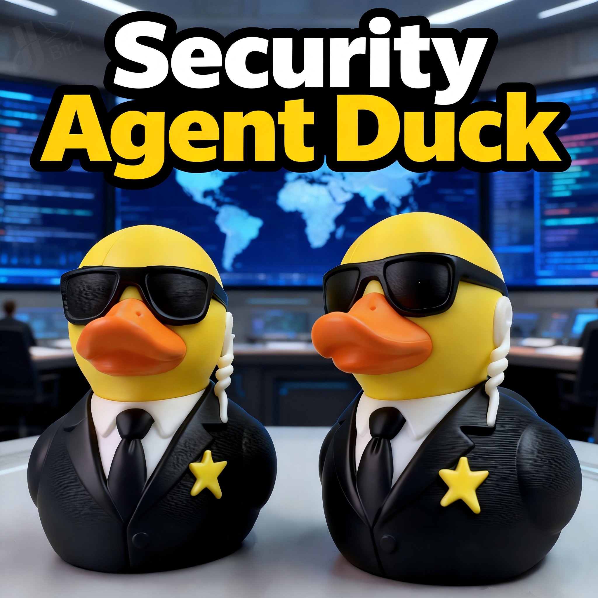 Home Security News - Security Agent Duck Ornament, Cute Style,