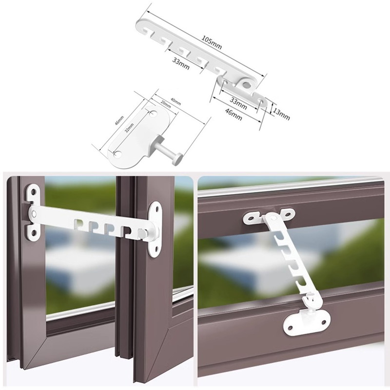 Home Security For Windows - New Inner Window Limiter Latch Position