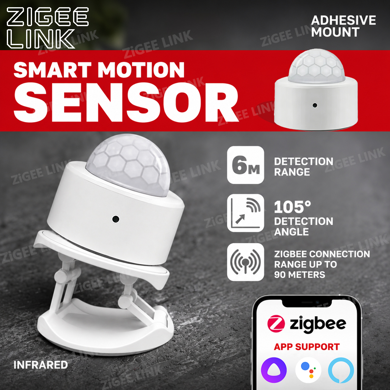 Zigbee PIR Motion Sensor Human - Home Security Tools のレビューと価格
