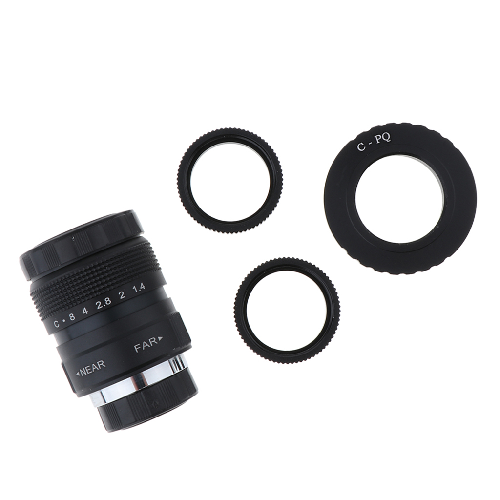 25mm CCTV Lens F1.4 C Mount Ad - Home Security Ring Camera のレビューと価格