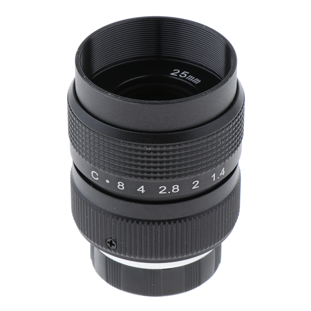 25mm CCTV Lens F1.4 C Mount Ad - Home Security Ring Camera のレビューと価格