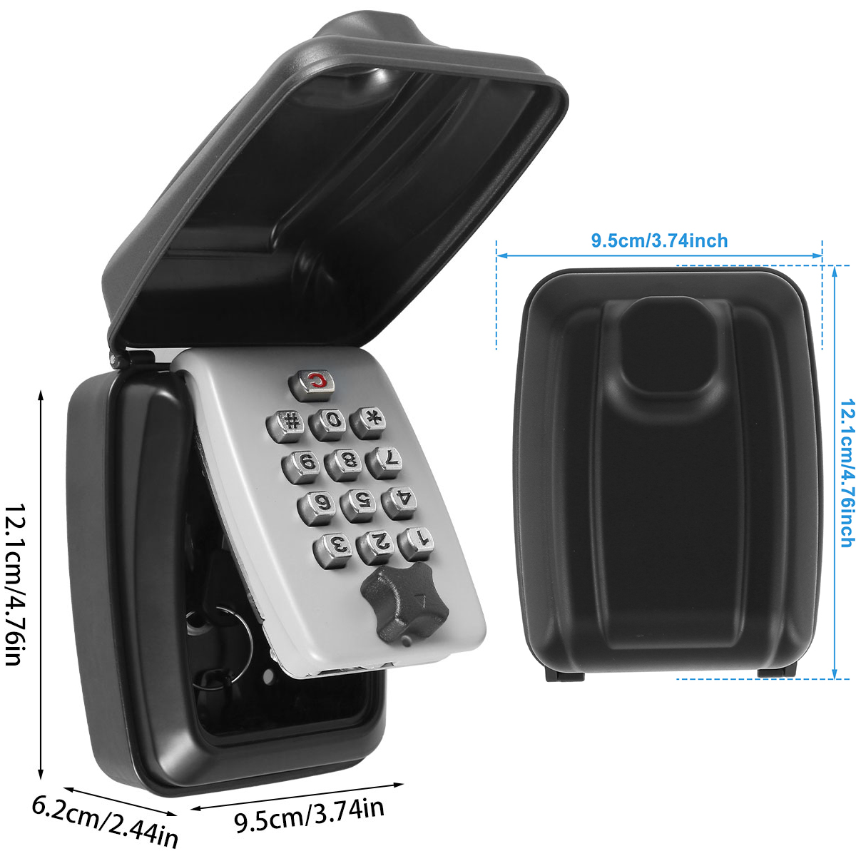 Key Lock Box Wall-Mount Secret - Home Security News のレビューと価格