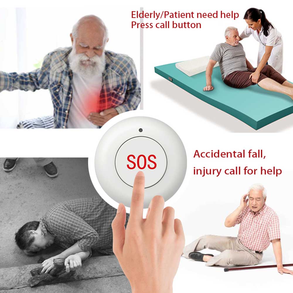 Wireless SOS Button Smart Home - Home Security Systems Wireless のレビューと価格