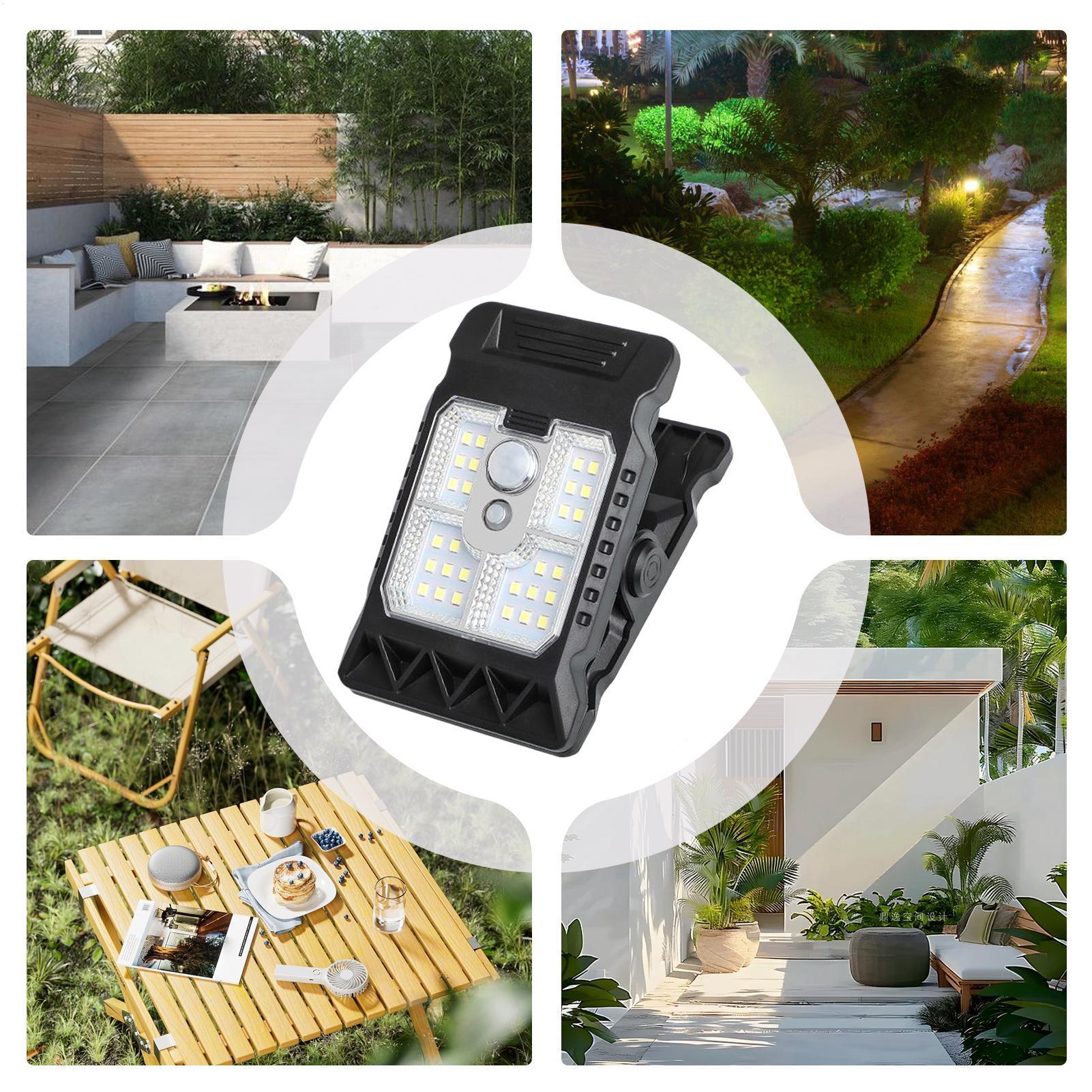 Waterproof Solar Clip Lighting - Home Security Lights Outdoors のレビューと価格