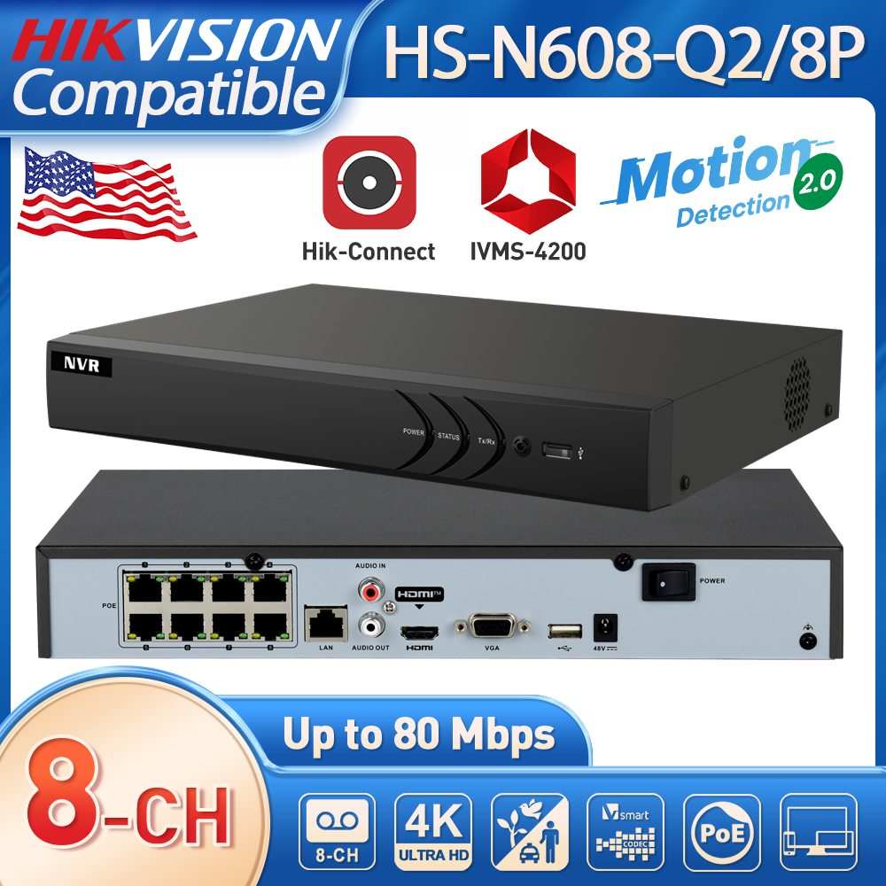 8CH Network Video Recorder for - Home Security System Hikvision のレビューと価格