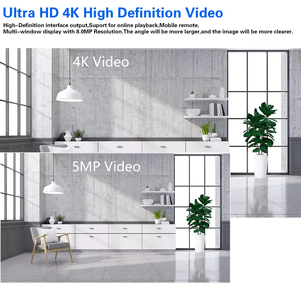 4K 8MP 10CH Xmeye POE NVR Vide - Home Security For Windows のレビューと価格