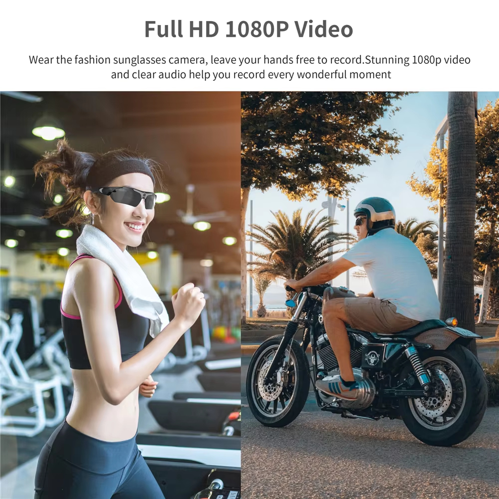 1080P HD Camera Smart Glasses  - Home Security Camera のレビューと価格