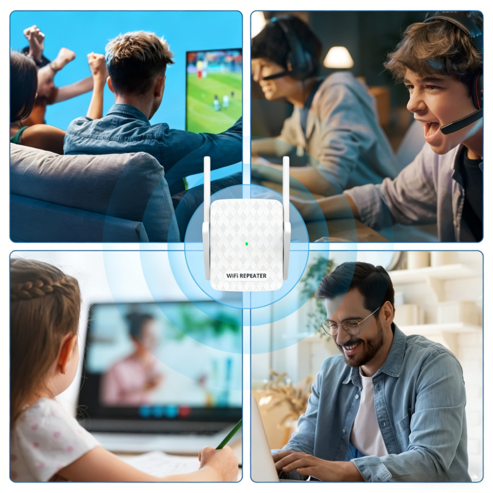 New 1200Mbps 5Ghz WiFi Repeate - Home Security No Wifi のレビューと価格