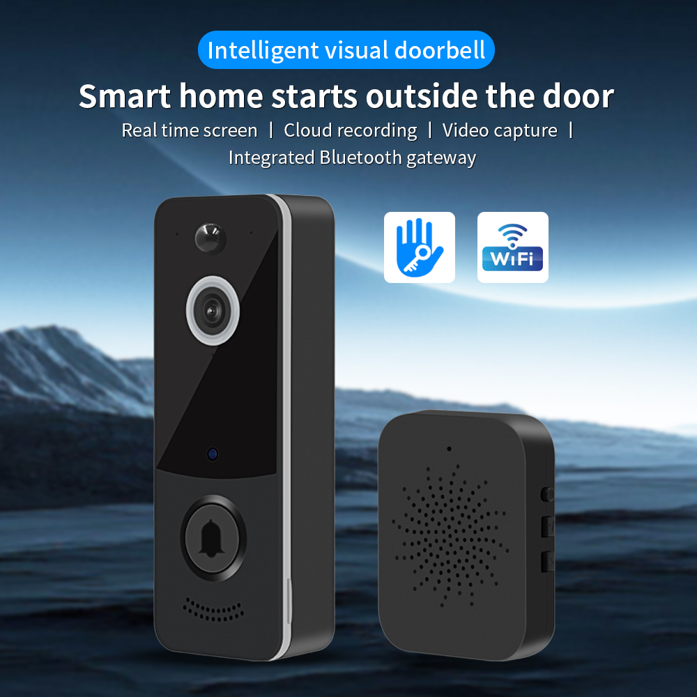 1080P WIFI Video Doorbell TTLO - Home Security News のレビューと価格