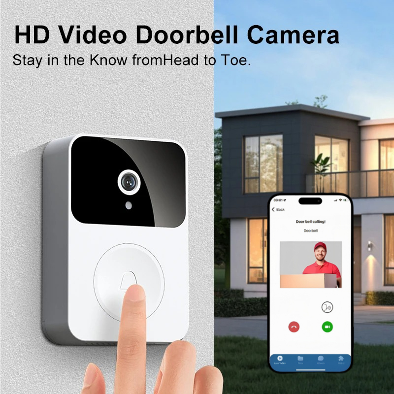 Smart Wireless Doorbell Camera - Home Security Ring Camera のレビューと価格