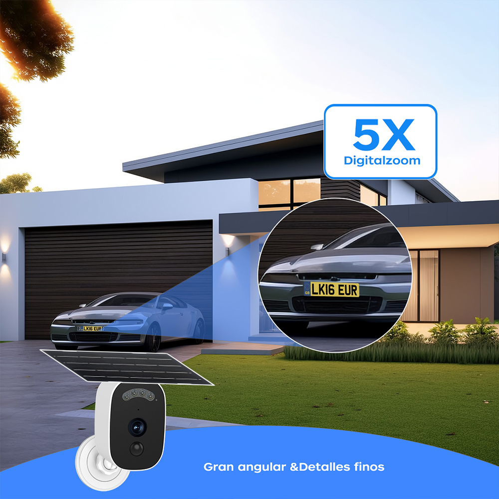 Jooan 3K HD Solar Security Cam - Home Security No Wifi のレビューと価格