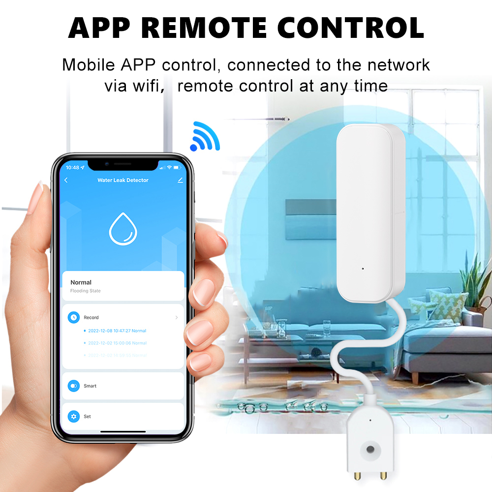 WiFi/Zigbee Water Sensor Tuya  - Home Security And Monitoring のレビューと価格