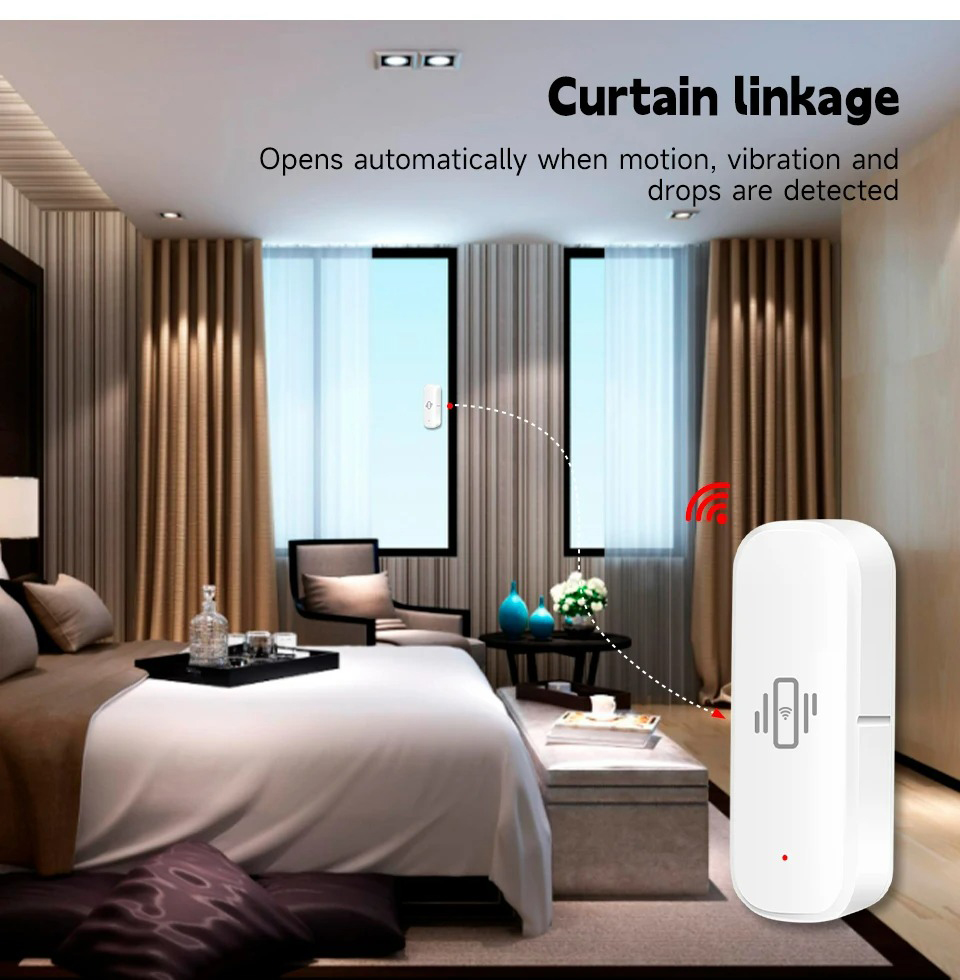 Tuya Smart WiFi Vibration Sens - Home Security And Monitoring のレビューと価格