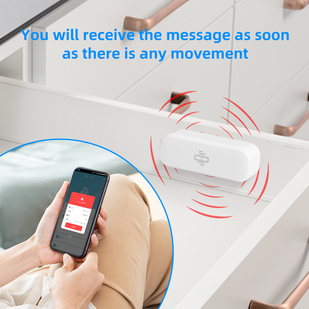 Tuya Smart WiFi Vibration Sens - Home Security And Monitoring のレビューと価格