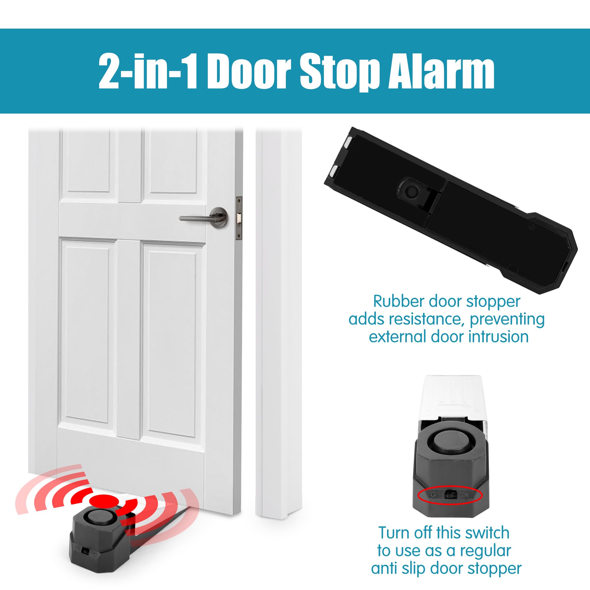 Wireless Door Stop Alarm Syste - Home Security Systems Wireless のレビューと価格