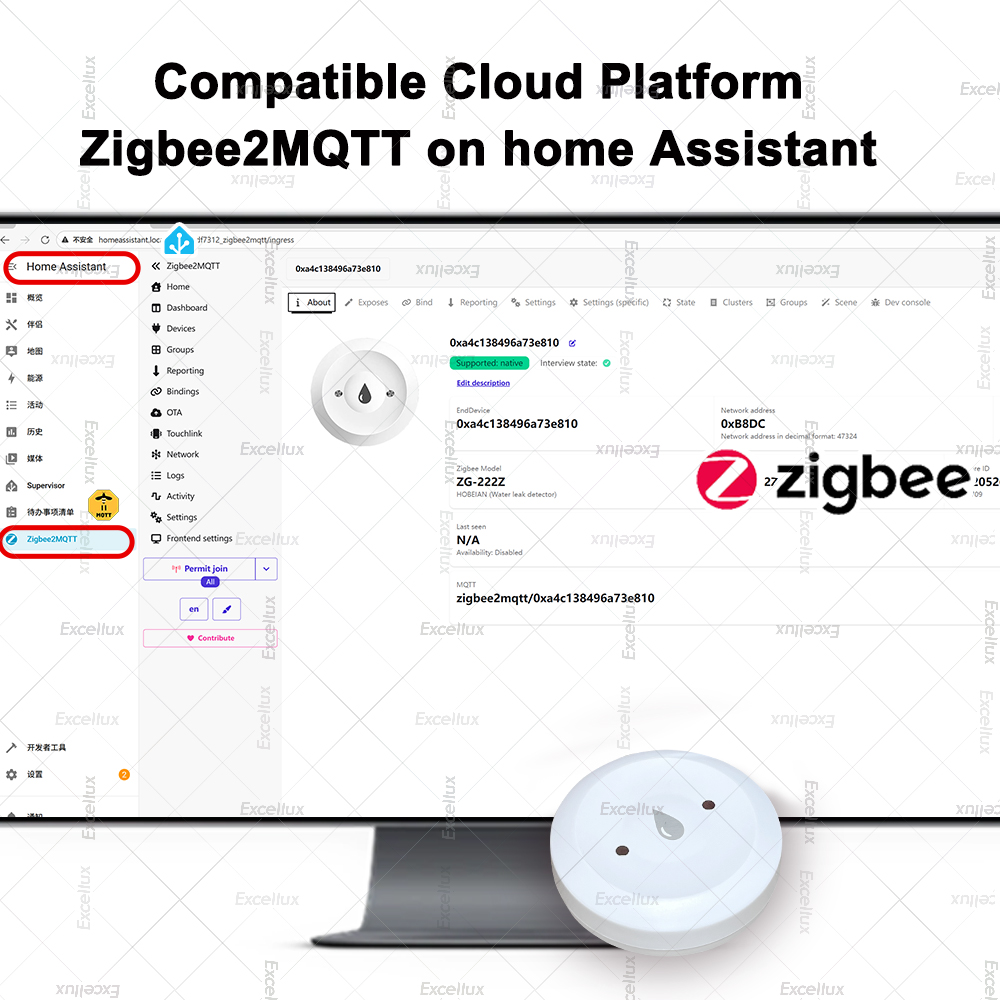 Zigbee Water Detector Leakage  - Home Security And Monitoring のレビューと価格