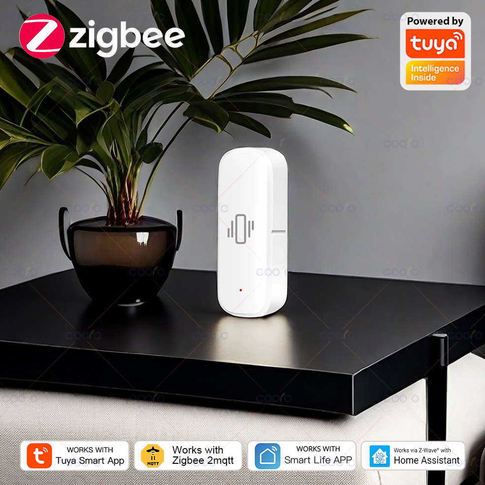 Smart ZigBee Vibration Sensor  - Home Security Tools のレビューと価格