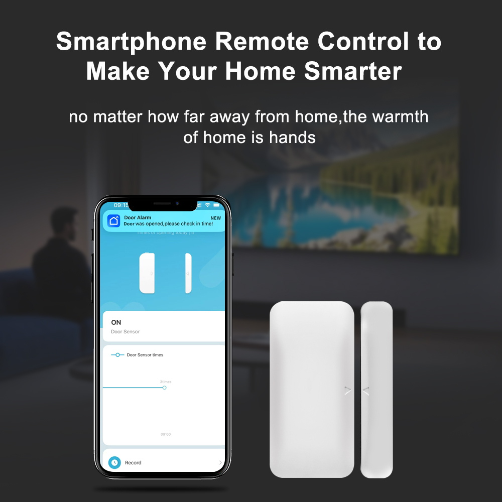 Tuya Zigbee Wireless Door Wind - Home Security Systems Wireless のレビューと価格