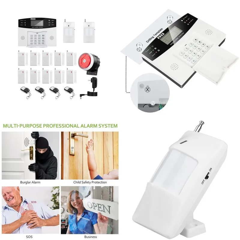 House Burglar Alarm Kit Auto D - Home Security Systems Wireless のレビューと価格