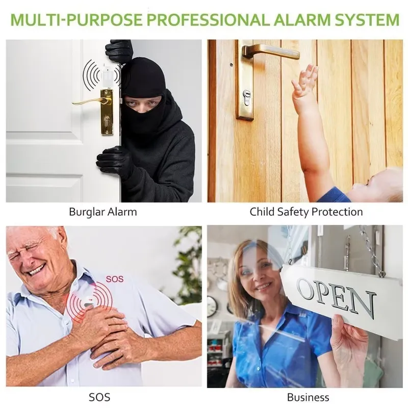 House Burglar Alarm Kit Auto D - Home Security Systems Wireless のレビューと価格