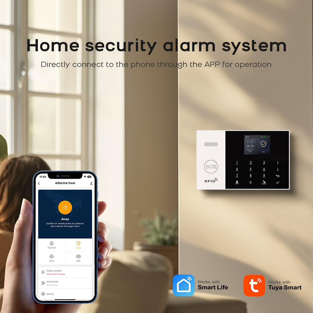 4G Alarm System Security Home  - Home Security No Wifi のレビューと価格
