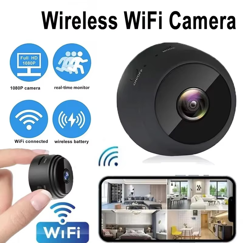 New A9 Camera Wifi 1080p HD Wi - Home Security Camera のレビューと価格