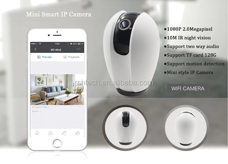 Wireless 1080P IP Camera WiFi  - Home Security Camera のレビューと価格
