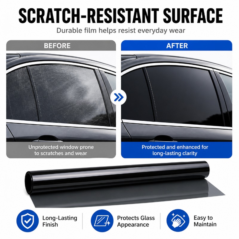 Car Window Tint Film 50x300cm, - Home Security For Windows のレビューと価格
