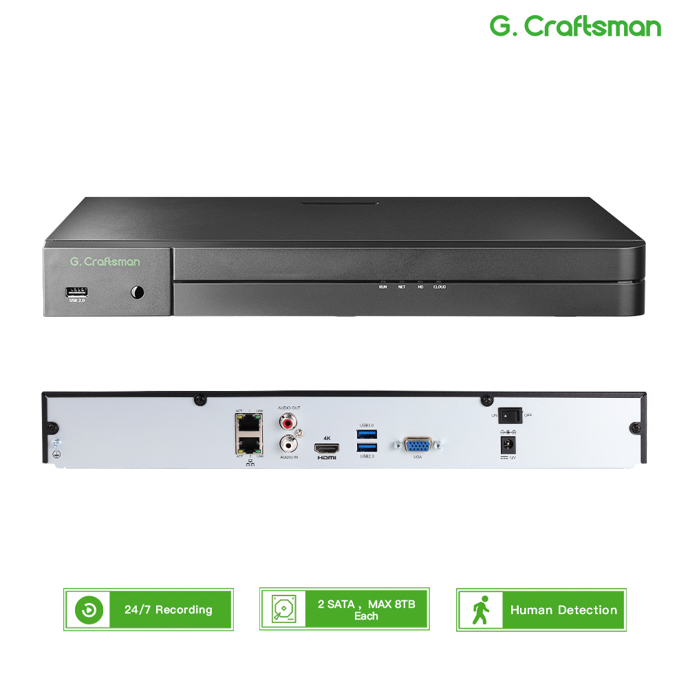 UNI 32CH NVR 12MP Security Rec - Home Security Camera のレビューと価格