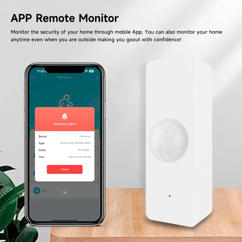 Tuya WiFi Zigbee PIR Motion Se - Home Security Tools のレビューと価格