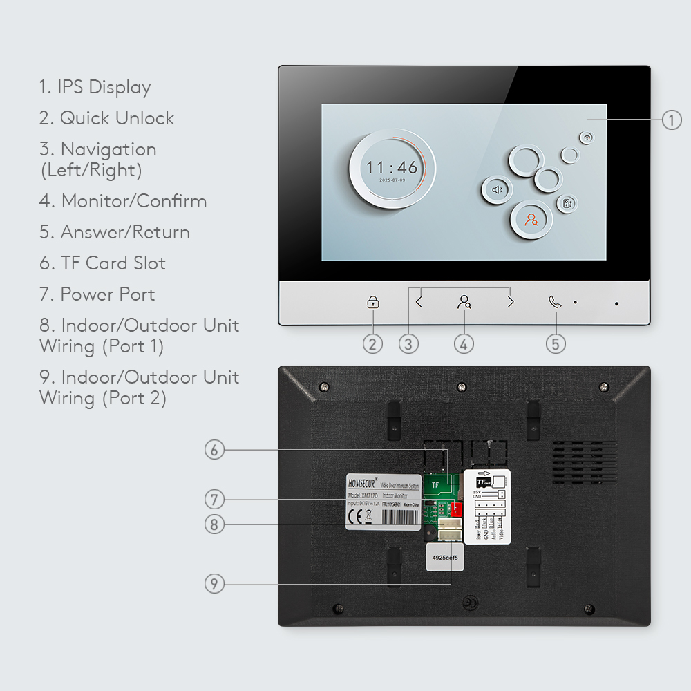 Tuya Smart WIFI Indoor Monitor - Home Security And Monitoring のレビューと価格
