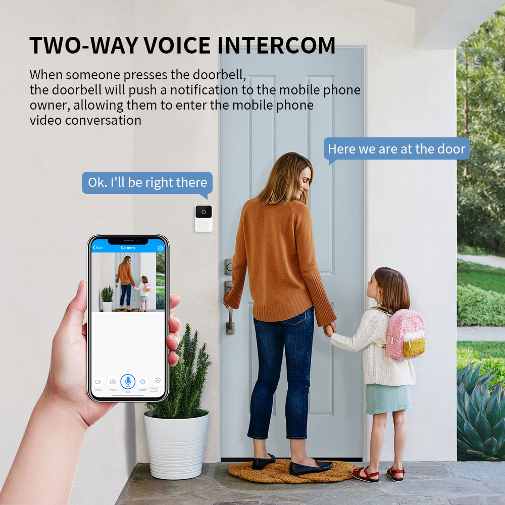 H5 Wireless Smart Video Doorbe - Home Security News のレビューと価格