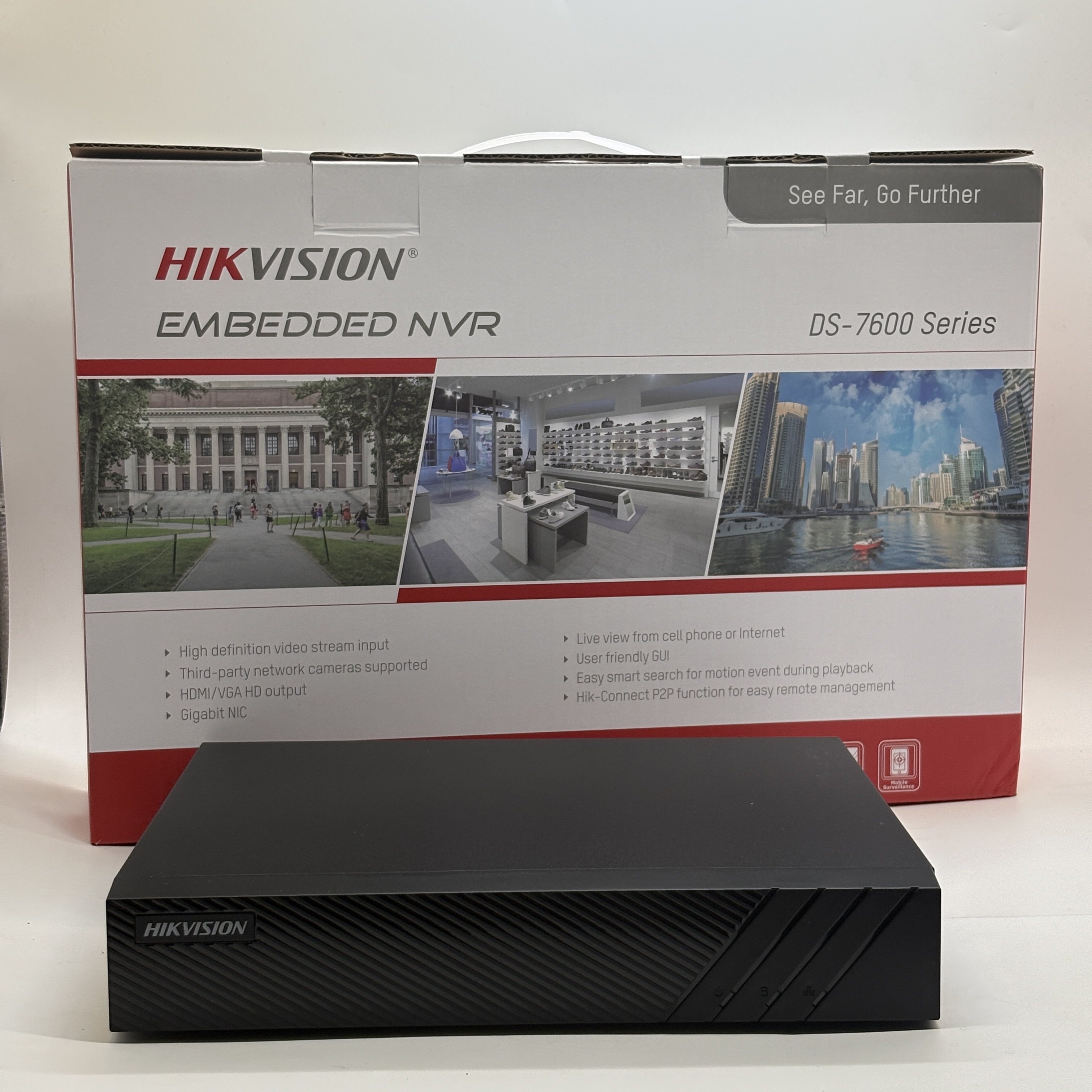 Hikvision DS-7604NI-Q1/4P(E) 4 - Home Security For Windows のレビューと価格