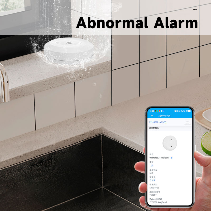Smart ZigBee3.0 2MQTT Water Le - Home Security Tools のレビューと価格