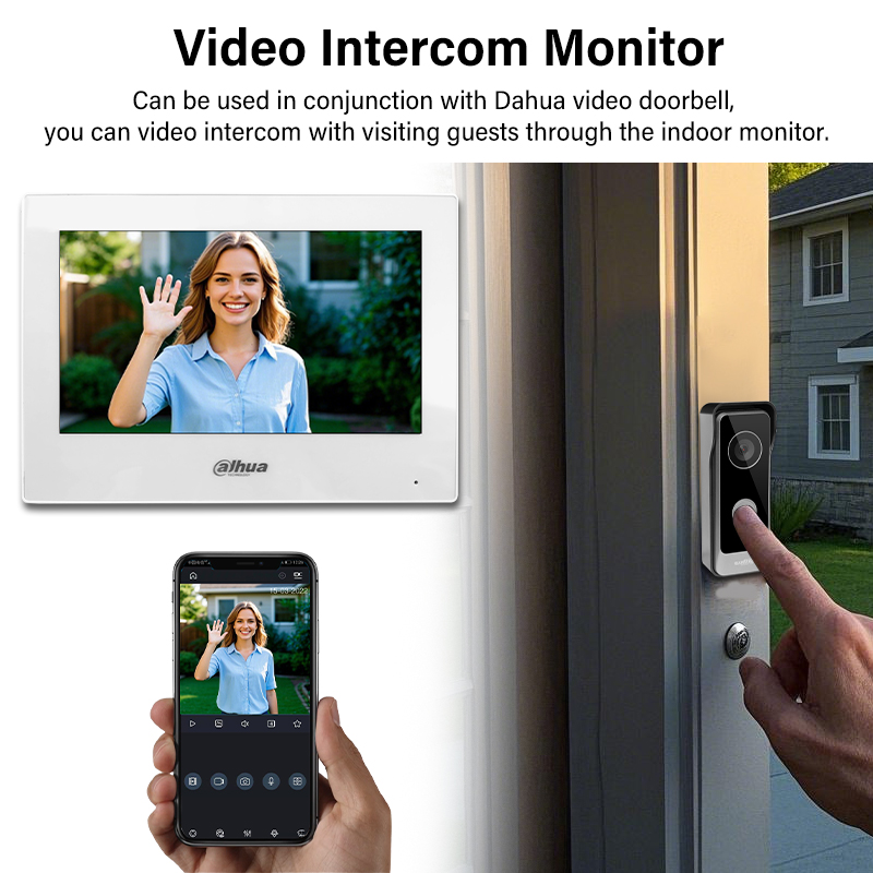 Dahua 2-Wire WiFi Indoor Monit - Home Security And Monitoring のレビューと価格