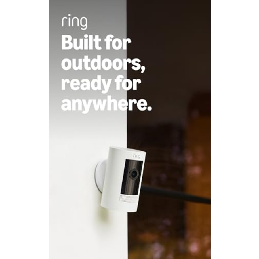 Ring Outdoor Cam Stick Up Cam, - Home Security Ring Camera のレビューと価格