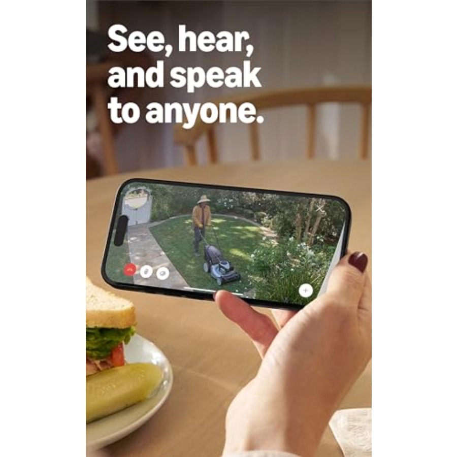 Ring Outdoor Cam Stick Up Cam, - Home Security Ring Camera のレビューと価格