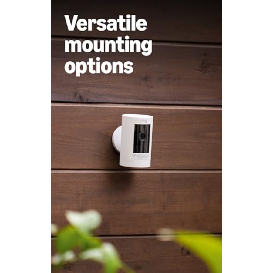 Ring Outdoor Cam Stick Up Cam, - Home Security Ring Camera のレビューと価格