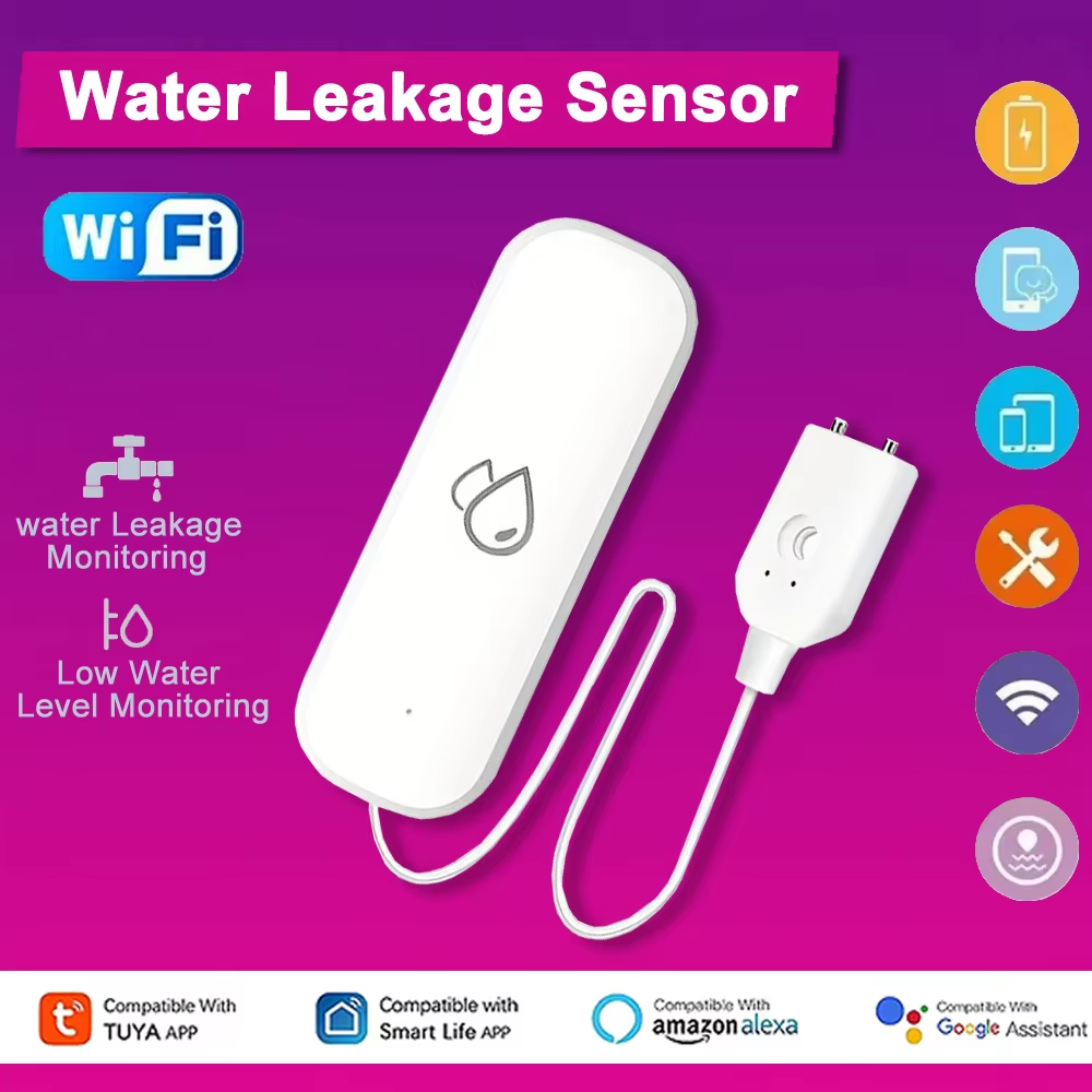 Tuya WiFi Water Leakage Alarm  - Home Security And Monitoring のレビューと価格