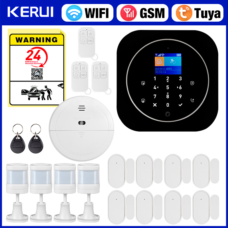 KERUI G12 Wireless Tuya Home A - Home Security No Wifi のレビューと価格