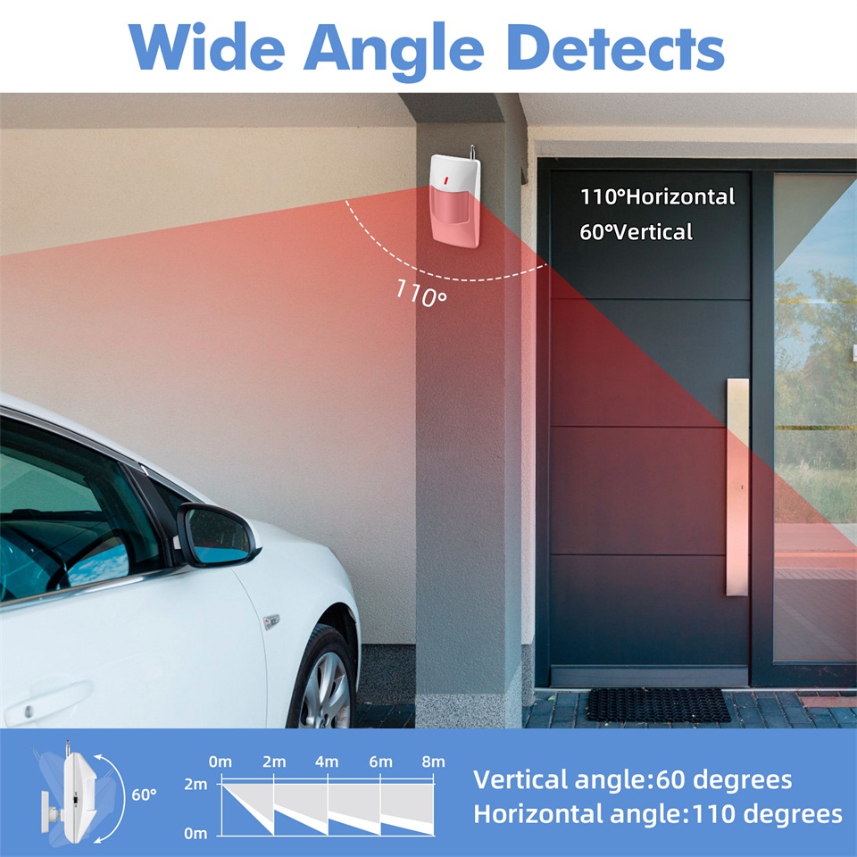 KERUI 120db Siren Alarm System - Home Security No Wifi のレビューと価格