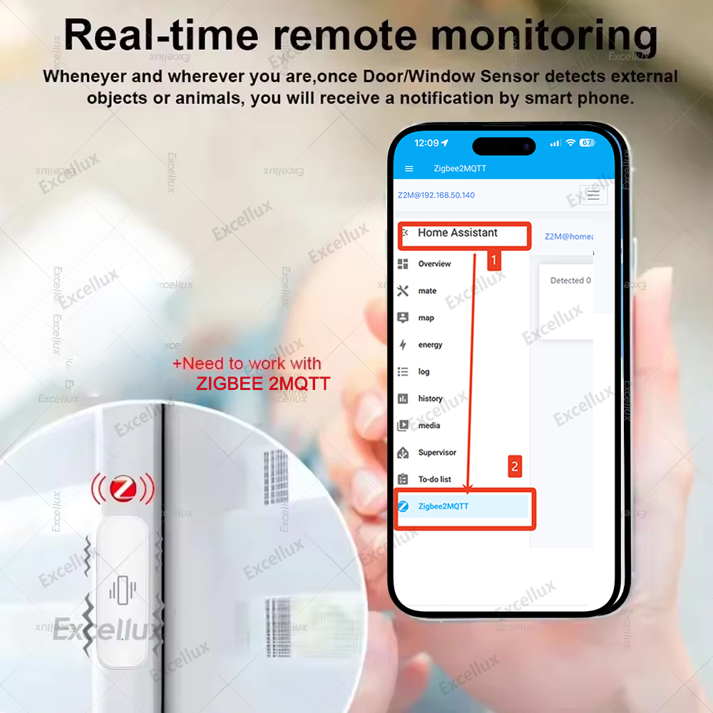 Zigbee Smart Vibration Sensor  - Home Security And Monitoring のレビューと価格