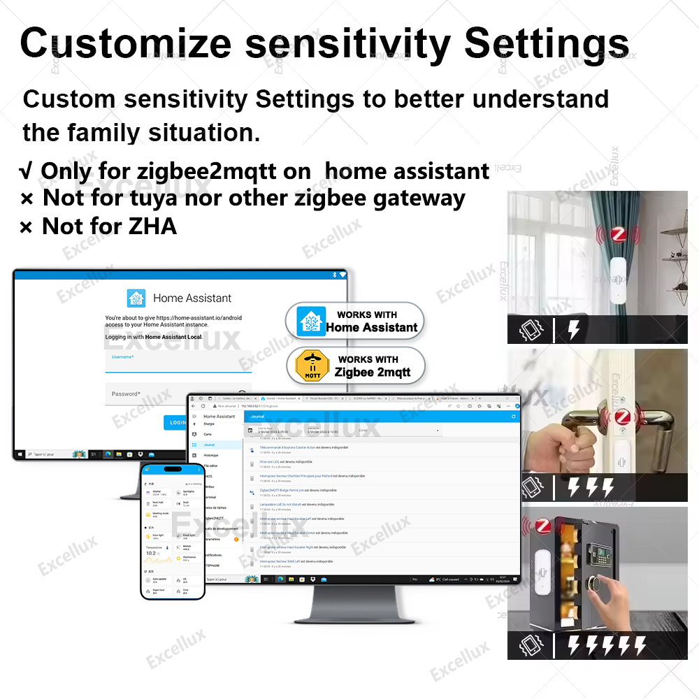 Zigbee Smart Vibration Sensor  - Home Security And Monitoring のレビューと価格