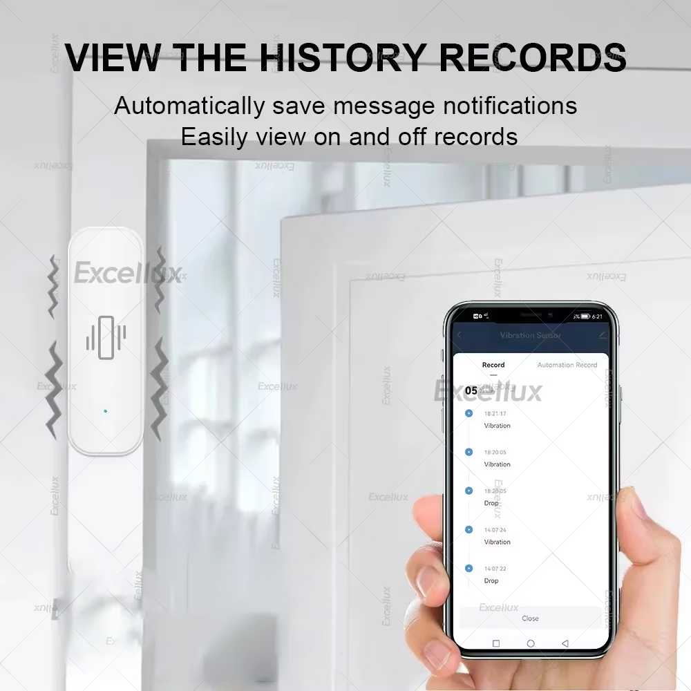 Zigbee Smart Vibration Sensor  - Home Security And Monitoring のレビューと価格