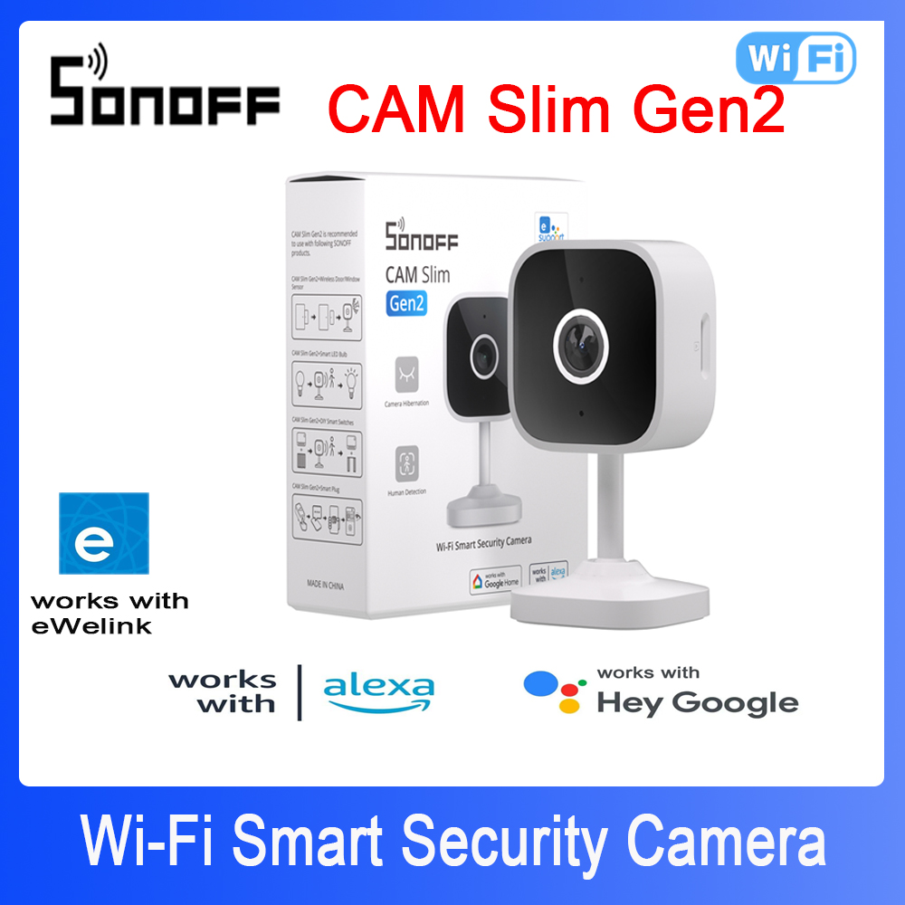 SONOFF CAM Slim Gen2 WiFi Smar - Home Security No Wifi のレビューと価格