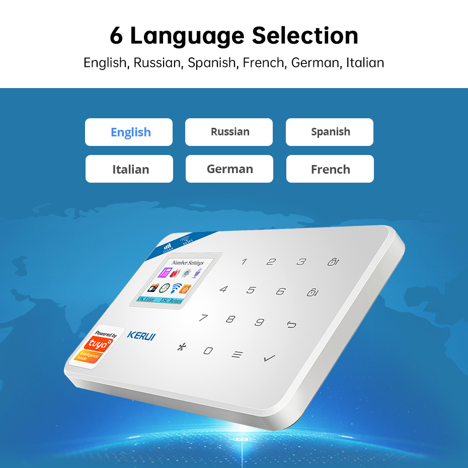 KERUI W181 Alarm System Secutr - Home Security Kit With Camera のレビューと価格