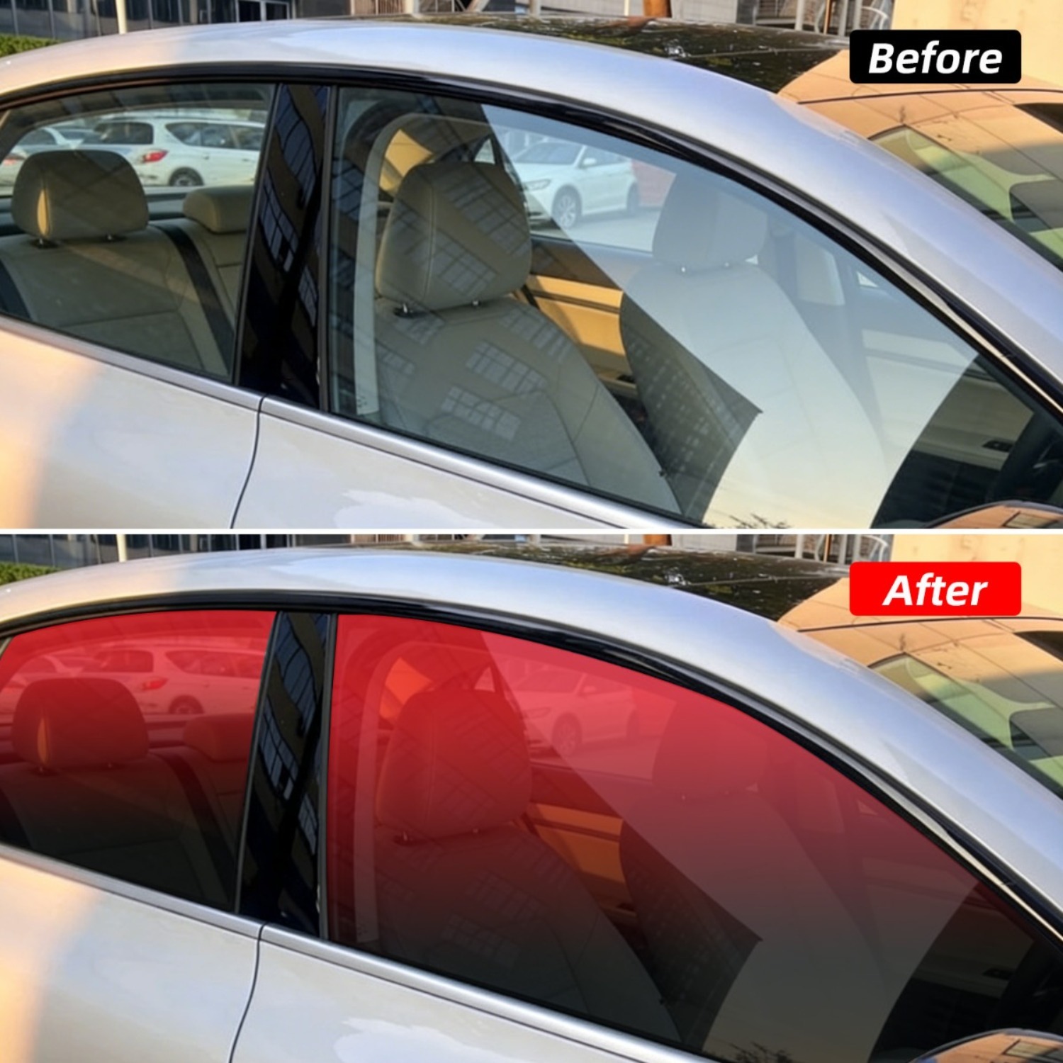 50x300cm Car Window Two-Tone T - Home Security For Windows のレビューと価格